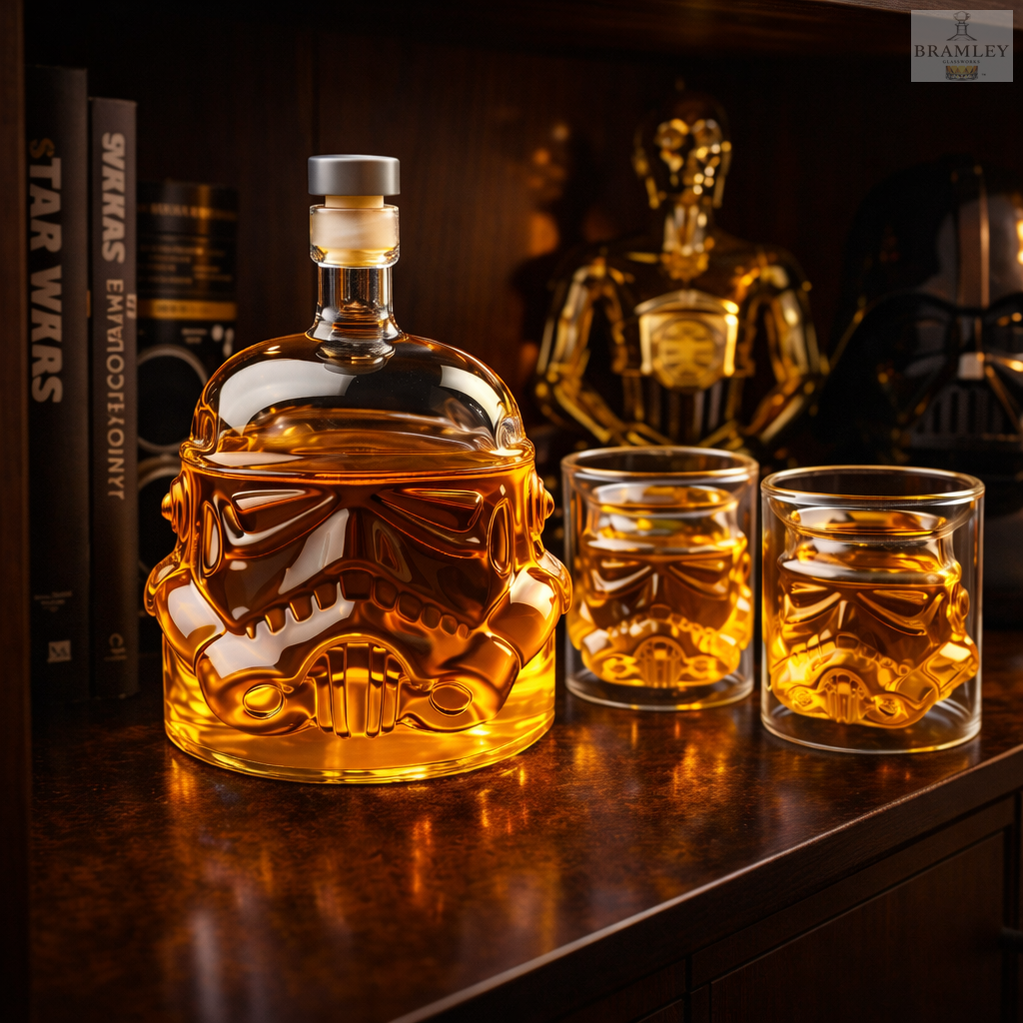 Stormtrooper Helmet Whisky Decanter & Glasses Set