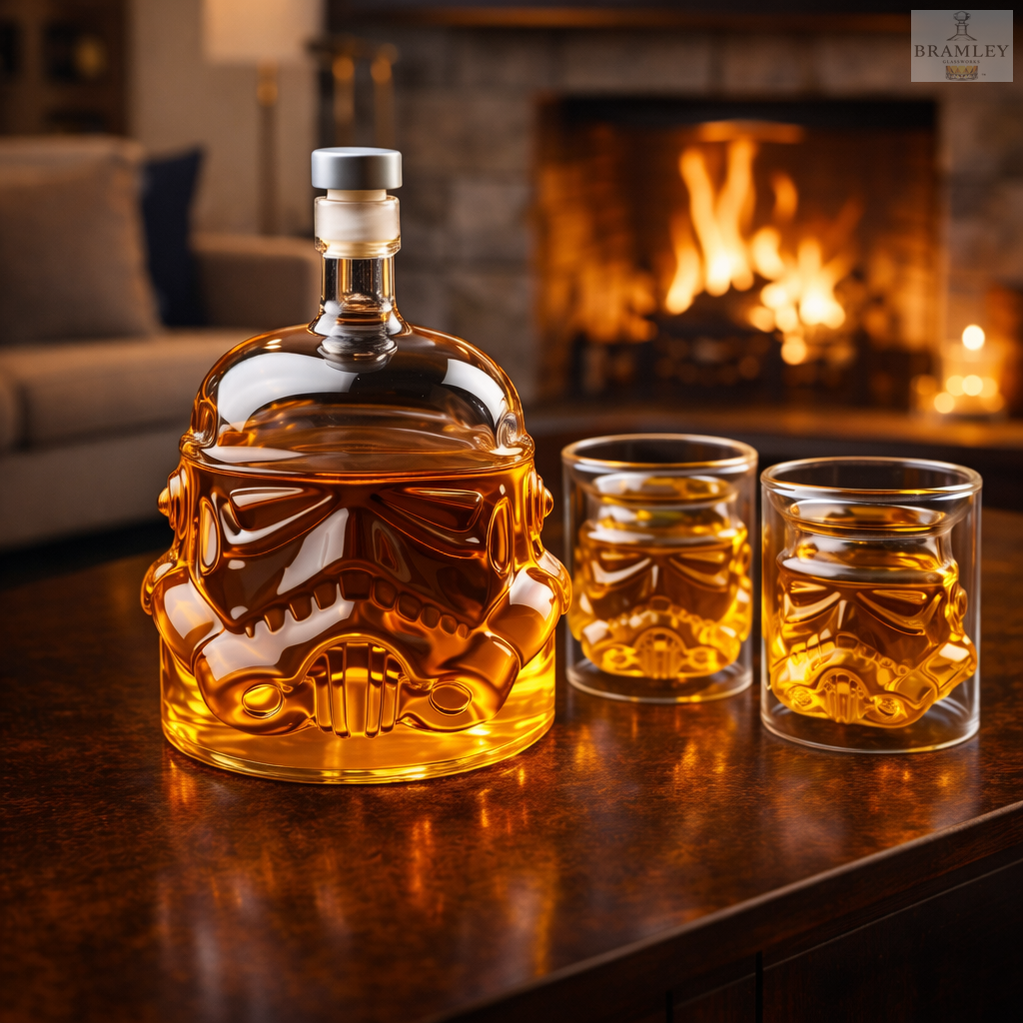 Stormtrooper Helmet Whisky Decanter & Glasses Set