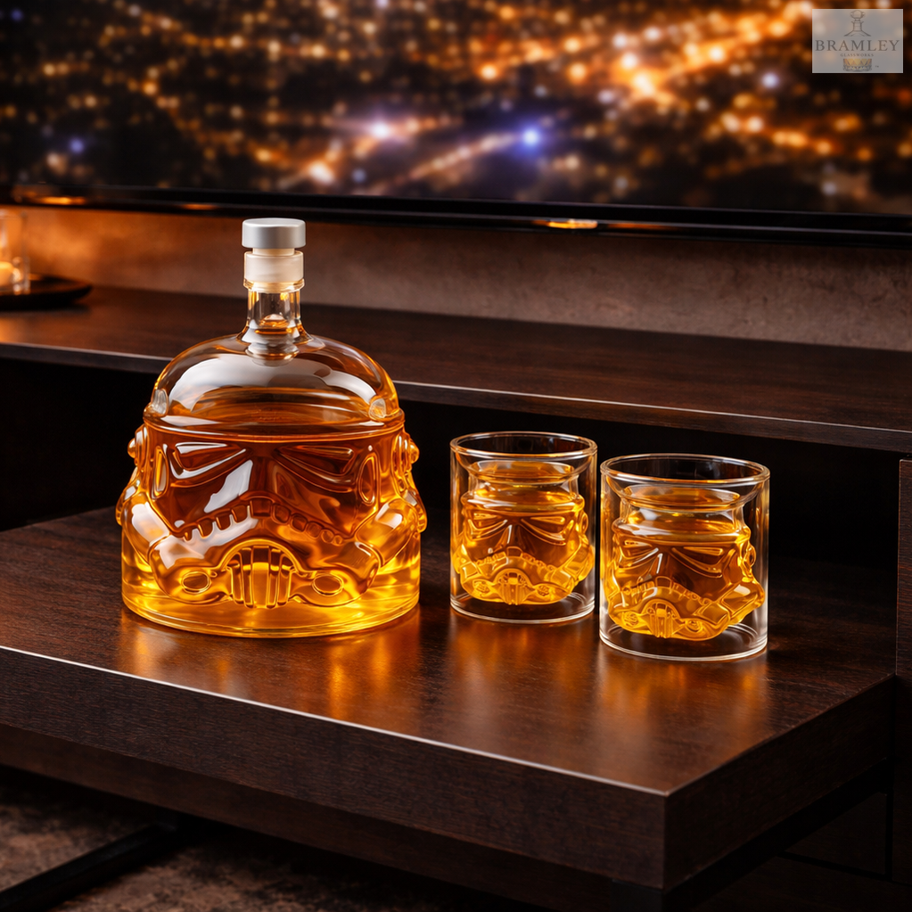 Stormtrooper Helmet Whisky Decanter & Glasses Set