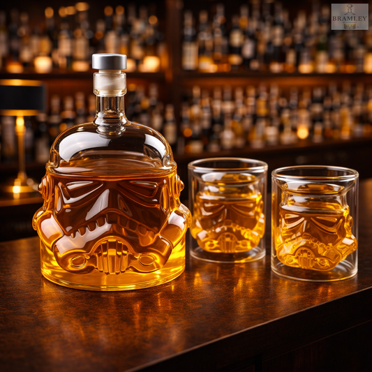 Stormtrooper Helmet Whisky Decanter & Glasses Set