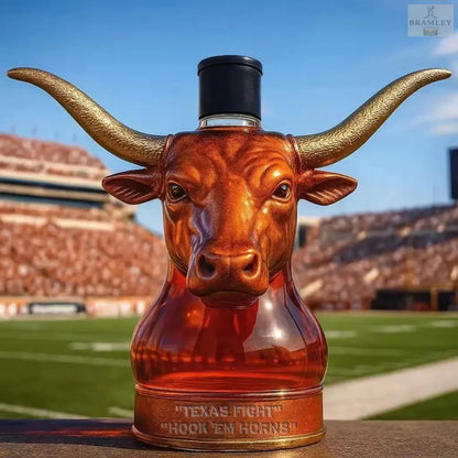 Texas Longhorns Whisky Decanter