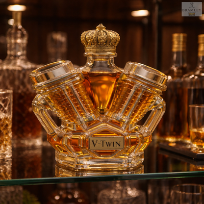 V-Twin Engine Whisky Decanter