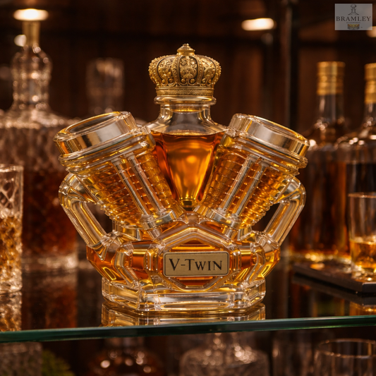 V-Twin Engine Whisky Decanter