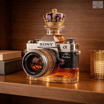 Vintage Camera Whisky Decanter