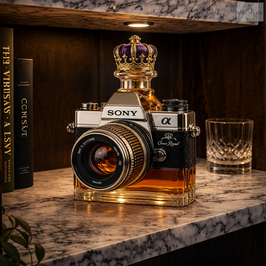 Vintage Camera Whisky Decanter