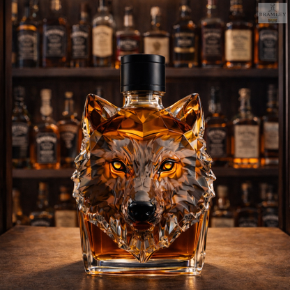 Wolf Head Whisky Decanter