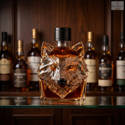 Wolf Head Whisky Decanter