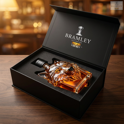 Wolf Head Whisky Decanter