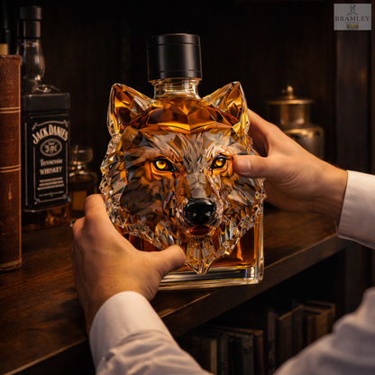 Wolf Head Whisky Decanter