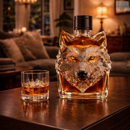Wolf Head Whisky Decanter