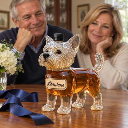 Yorkshire Terrier Whisky Decanter