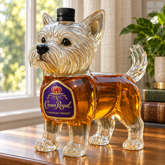 Yorkshire Terrier Whisky Decanter