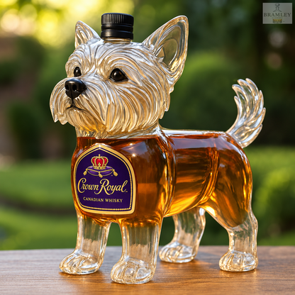 Yorkshire Terrier Whisky Decanter