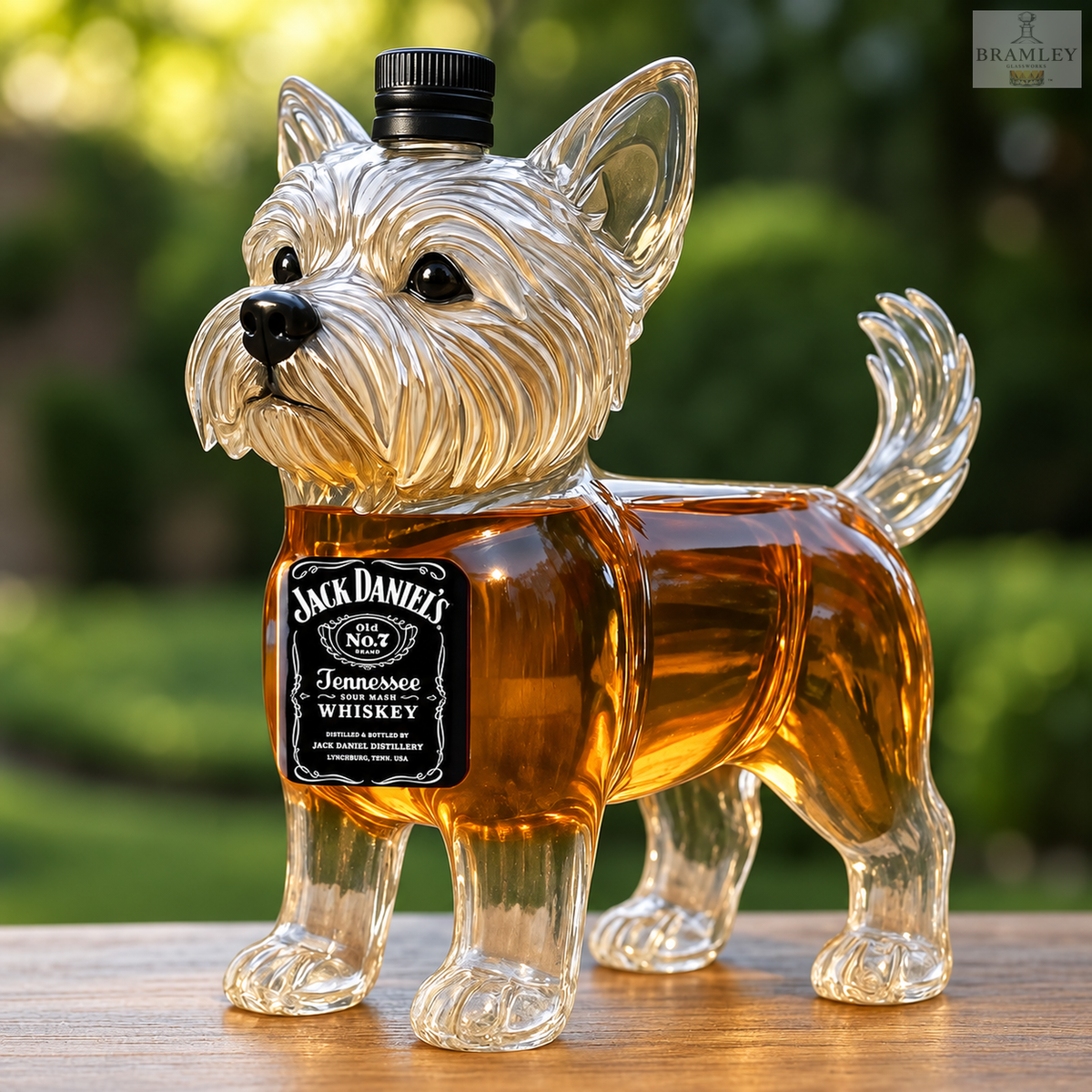 Yorkshire Terrier Whisky Decanter